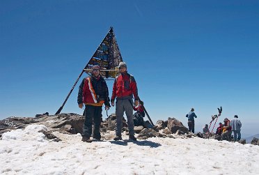 3.Časť - Z Jebel Tobkal do Ait Benhaddou Maroko 2007, Marrakeš - Vysoký Atlas - Imlil - Djebel Toubkal (4167) - Marrakeš - sedlo Tizi-n-Tiehka (2260) - pevnosť...