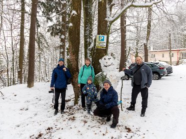 2023.12.10 - Zabudnuty kut Vychádzka Bratislava - Zabudnutý Kút, sneh