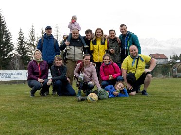 2024.03.28-01.04 - Velkonocna chata - Vazec Važec velkonočná chata, Važecká jaskyňa, Liptovská Teplička - Panská hoľa (1429), futbal